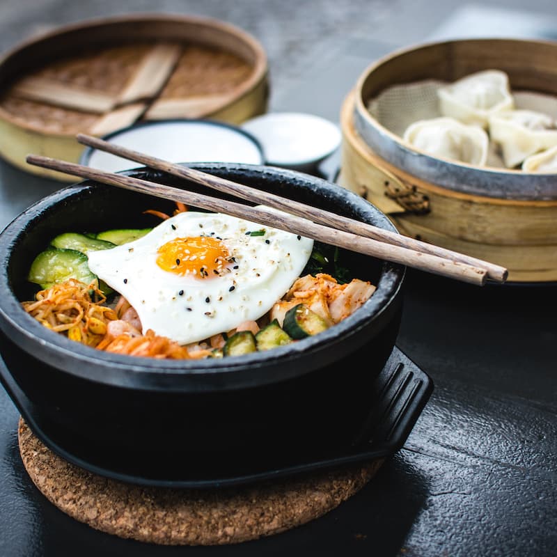 Photo of beautifully
            arranged food